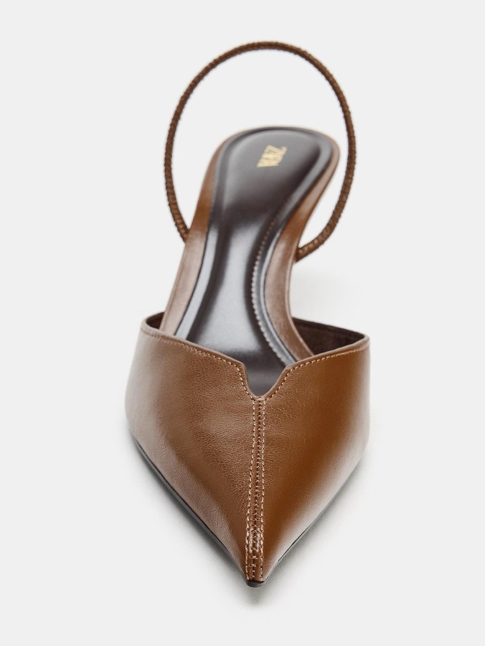 Brown Slingback Heels - Picture 5 of 5